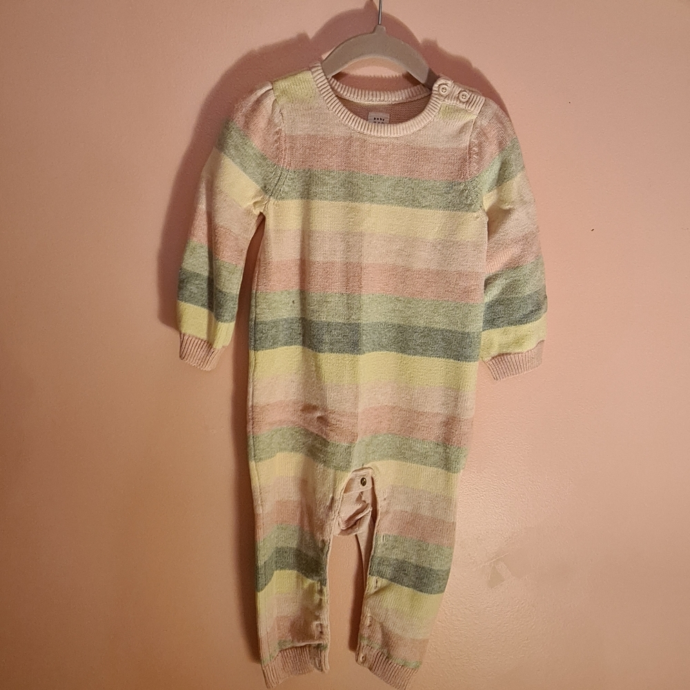 Gap Baby Brannan Knit Striped One Piece